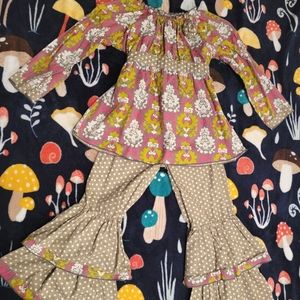 Girls 7/8 Boutique Ruffle Outfit 💕